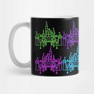 neon castles Mug